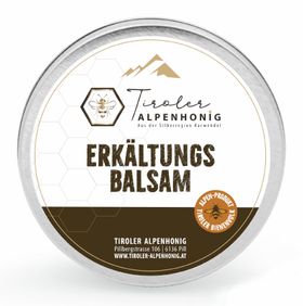 Erkältungsbalsam von Tiroler Alpenhonig