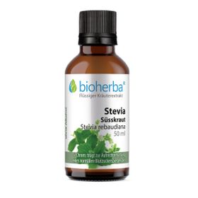 Stevia Süsskraut Stevia rebaudiana Tropfen Tinktur 50 ml PZN 18215899