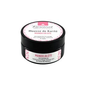 Rosenrot Naturkosmetik - Mousse de Karité – Mandelblüte - Pflegebalsam