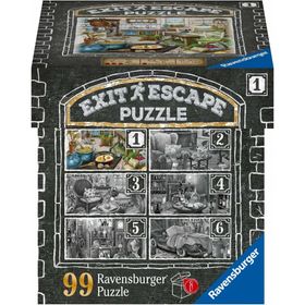 ravensburger Escape exit puzzle Haunted Mansion 1: In der küche 99 Teile