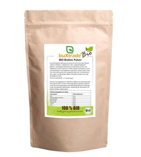 buXtrade Bio Brahmi Pulver