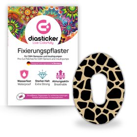 Diasticker® Dexcom G6 Fixiertapes "Savanna"