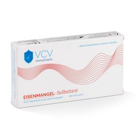 VCV HomeCheck® Eisenmangel Schnelltest Doppelpack