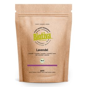 Biotiva Lavendelblüten ganz Bio