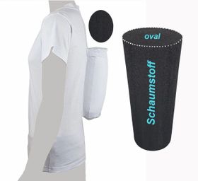 Anti-Schnarch-Shirt WK1 mit ovalem Schaumstoff-Rückenpolster