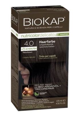 Biokap Naturkosmetik Haarfarbe Naturbraun 4.0