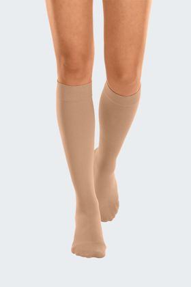 medi mediven cotton Kompressionsstrümpfe mit thermoregulierender bio Baumwolle