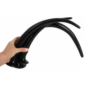 Super Long Anal Plug Set black