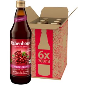 Rabenhorst Preiselbeere Muttersaft BIO