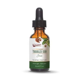 Wooden Spoon Serum für problematische Haut mit Tamanu- und Marulaöl WoodenSpoon