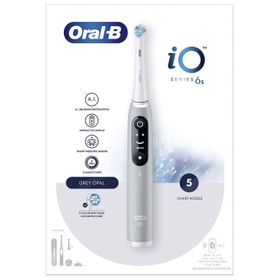 Oral-B iO Series 6s Grey Opal Elektrische Zahnbürste