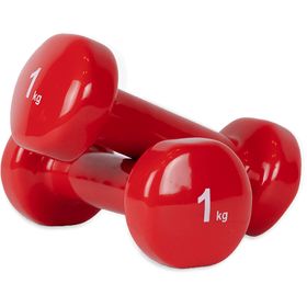 Matchu Sports - Vinyl Kurzhantel Set - 0.5/1/2/3/4/5 kg  Fitness Hanteln - Gymnastikhanteln