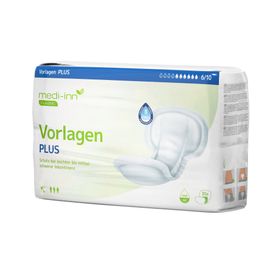 Medi-Inn Inkontinenz-Vorlagen PLUS, 6 Tropfen, Unisex-Passform, weiß