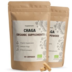 Cupplement - Kombipack Chaga  500 mg BIO - Kapseln