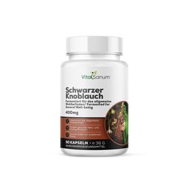 VitaSanum®- Schwarzer Knoblauch (Allium Sativum L.)