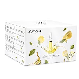 RAU Cosmetics Vitamin C Ampullen - schützendes Serum für einen strahlenden, ebenmäßigeren Teint