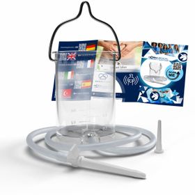 Horn Medical Einlaufbecher mit Irrigator-Set
