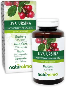 Naturalma Bärentraube Arctostaphylos uva ursi Tabletten