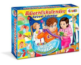 CRAZE, Adventkalender Adventskalender Magic Dough mit 24 Knetartikeln