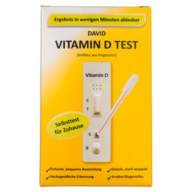 David Vitamin D Testkit 0-100 ng/mL mit Farbkarte In vitro