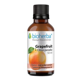 Bioherba Grapefruit  Citrus paradisi  Tropfen  Tinktur Extrakt