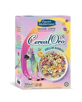 Piaceri Mediterranei Cereal Oro Anellini Rainbow
