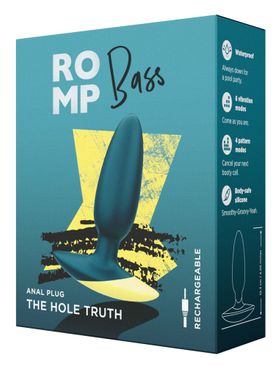 Romp Bass Analplug grün