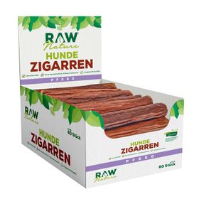 RAW Nature Hundesnack, Pferd Hunde-Zigarren, Dörrfleisch Kausnack