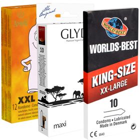 Kondomotheke® B3 XXL Mix A - 3 Sorten große Kondome