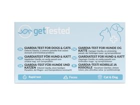 GetTested Giardia-Test für Hunde und Katzen