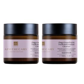 Dr Botanicals Anti-Aging Spritzige Grapefruit & Frische Wassermelonenreiniger 100ml x 2