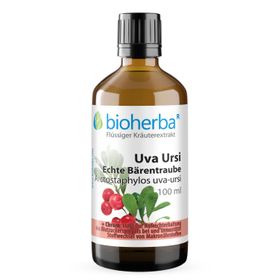 Bioherba UVA URSI Echte Bärentraube Arctostaphylos uva-ursi Tropfen Tinktur