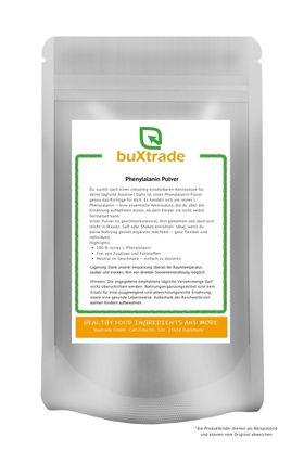 buXtrade Phenylalanin Pulver