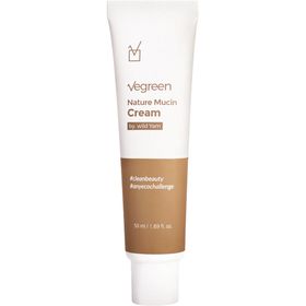 VEGREEN Nature Mucin Face Cream – Feuchtigkeitsspendende vegane Creme mit Pflanzenmucin