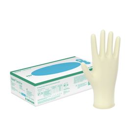 Vasco Sensitive Latex Untersuchungshandschuhe Gr. S, klein