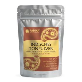 Bioherba Indisches Tonpulver Indische Heilerde Solum Fullonum Powder