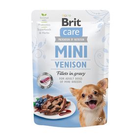 Brit Care Dog Mini - Venison Fillets in Gravy