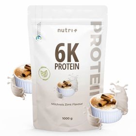 nutri+ 6K Eiweißpulver 1kg - Protein Shake ohne Whey
