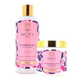 Nicky Paris - Kollagen Shampoo und Masken Set