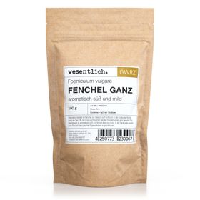 Fenchel, ganz von wesentlich.