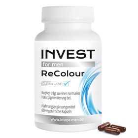 INVEST MEN  ReColour Kapseln mit MELATINE®