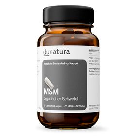 dunatura MSM 500mg - 84 Kapseln - Gelenke