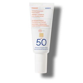 KORRES Yoghurt Getöntes Sonnencreme-Gel für das Gesicht SPF50