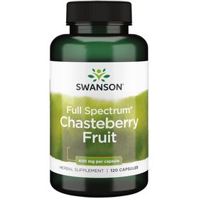 Swanson, Full Spectrum Chasteberry Fruit (Mönchspfeffer-Frucht), 400mg,Kapseln