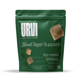 URVI® Blood Sugar Support - mit Myo-Inositol, Apfelessig, Zink & Chrom