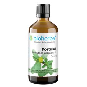Bioherba Portulak  Portulaca oleracea L.  Tropfen  Tinktur Extrakt