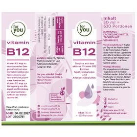 for You Vitamin B12 Tropfen