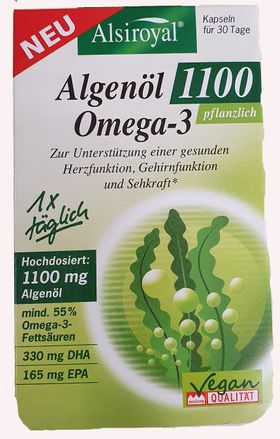 Alsiroyal Algenöl Omega-3 1100 30Stück