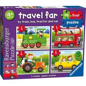 ravensburger Mein erstes rätsel: Fahrzeuge 4in1 ()