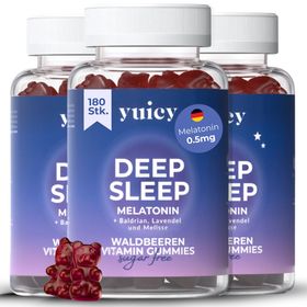 yuicy® Deep Sleep - Melatonin Gummibärchen